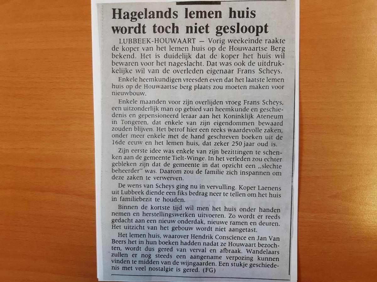 Lemen Huis Houwaart Tielt-Winge Екстер'єр фото